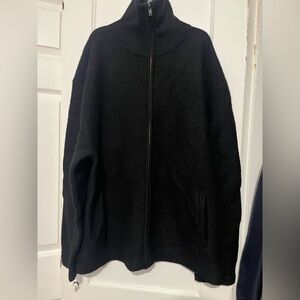 100% wool Pablo mondo zip up bomber jacket